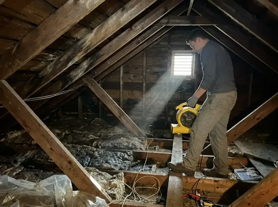 attic-water-damage-drying-proc-007 — frequently asked questions, Emergency Water Extraction & 24/7 Flood Response in Proctor…